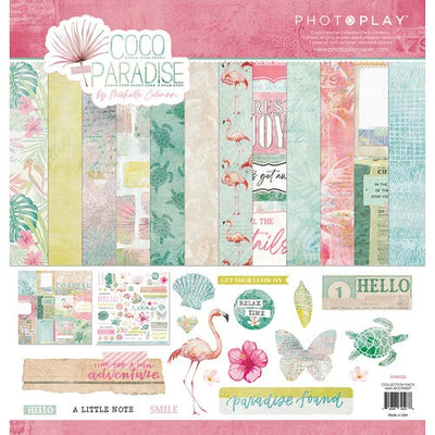 PhotoPlay Paper - Coco Paradise Collection - 12 x 12 Collection Pack