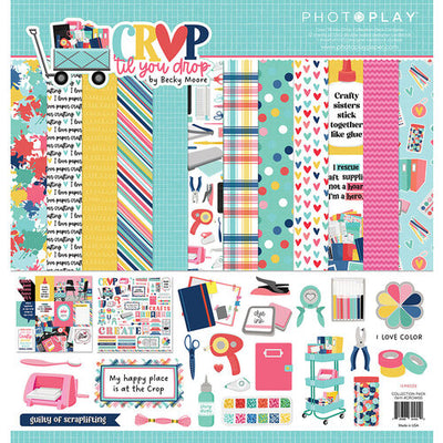 PhotoPlay - Crop Til You Drop Collection - 12 x 12 Collection Pack