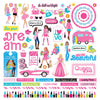 PhotoPlay - Fashion Dreams Collection - 12 x 12 Cardstock Stickers - Elements