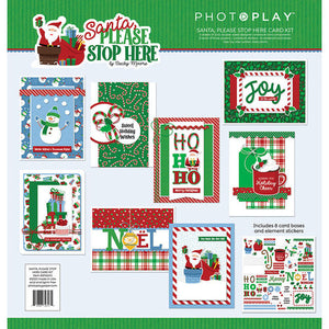 PhotoPlay - Santa Please Stop Here - Card Kit