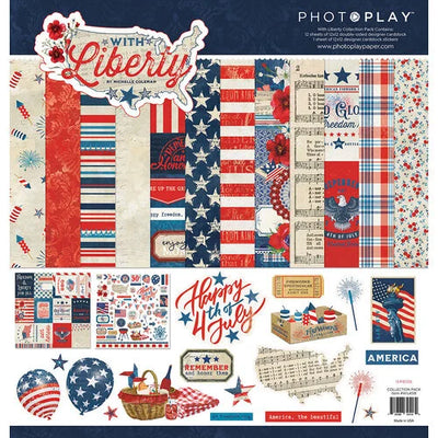 PhotoPlay Paper - With Liberty Collection - 12 x 12 Collection Pack