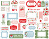Echo Park Paper Co - Strawberry Fields Collection - Frames and Tags