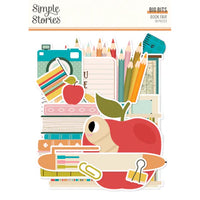 Simple Stories - Book Fair Collection - Ephemera - Big Bits And Pieces