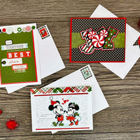 PW PLAYDATE -  Say Cheese Classic Mouse Christmas - Paper Wizard & Simple Stories