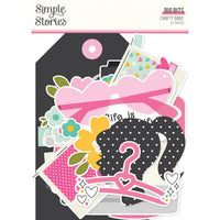 Simple Stories - Crafty Babe Collection - Ephemera - Big Bits And Pieces
