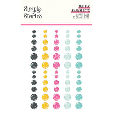 Simple Stories- Crafty Babe Enamel Dots