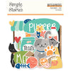 Simple Stories - Fur Baby Cat Collection - Ephemera - Bits And Pieces *LAST CHANCE*