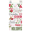 Simple Stories - Kringle & Co. Collection - Foam Stickers