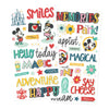 Simple Stories - Say Cheese Happiest Place Collection - Foam Stickers