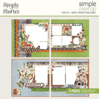 Simple Stories- Simple Vintage Woodlands Page Kit