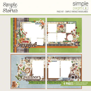 Simple Stories- Simple Vintage Woodlands Page Kit