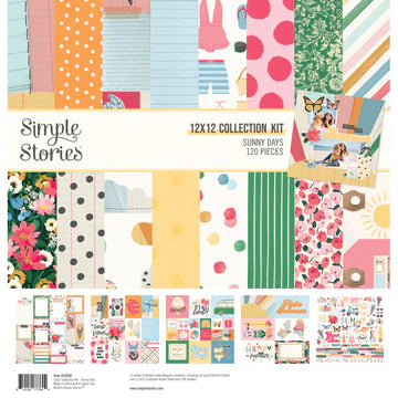 Simple Stories - Sunny Days Collection - 12x12 Collection Kit LAST CHANCE!
