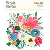Simple Stories - Sunny Days Collection - Ephemera - Floral Bits And Pieces *LAST CHANCE*
