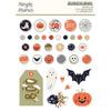 Simple Stories - Frightful Fun Collection - Self Adhesive Decorative Brads