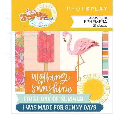 PhotoPlay- Sweet Sunshine Ephemera *LAST CHANCE*