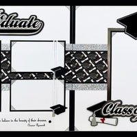 The Graduate Page Kit - 2 Page Layout