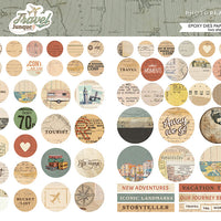 PhotoPlay- Travel Junque Epoxy dies Paper *LAST CHANCE*