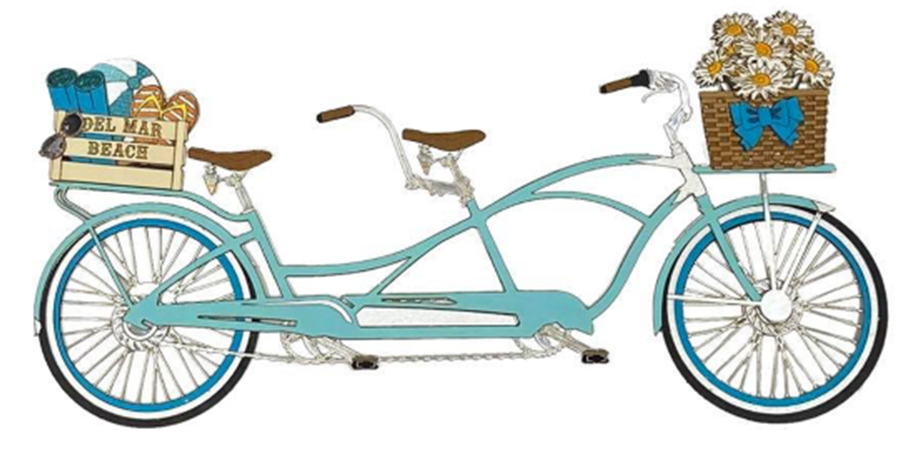 Tandem outlet beach cruiser