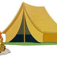 Tent and Campfire