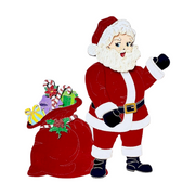 Santa Claus with Toy Bag