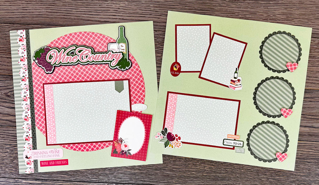 *Exclusive Collab* Carta Bella Paper Co. x Paper Wizard - Wine