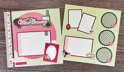 *Exclusive Collab* Carta Bella Paper Co. x Paper Wizard - Wine