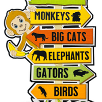 ZOO Directional Sign - *NEW*