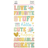 Simple Stories- Crafty Things- Foam Stickers *LAST CHANCE*