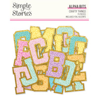 Simple Stories- Crafty Things- Alpha Bits *LAST CHANCE*
