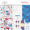 Doodlebug Design - Hometown USA Collection - Essentials Kit