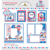 Hometown USA Layout & Card Kit from Doodlebug Design