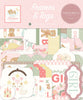 Carta Bella Paper - Little Lullabies Baby Girl Collection - Frames and Tags