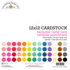 Doodlebug Design 12x12 Rainbow Cardstock Pack