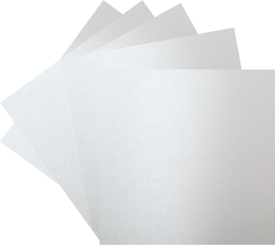 White Shimmer Cardstock - 12x12 pack of 5