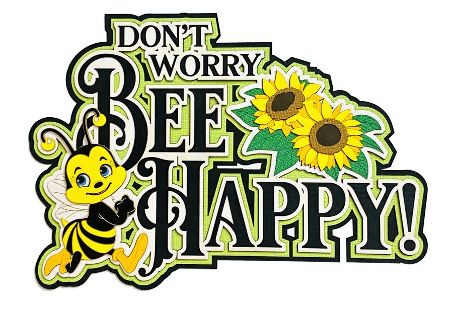 Bee Happy 6x6 Paper Pad