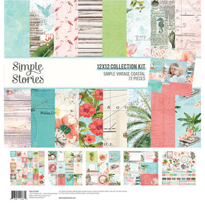 Simple Stories - Simple Vintage Costal - 12x12 Paper Pack - LAST CHANCE!