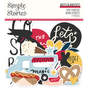 Simple Stories -Say Cheese Main Street - Bits & Pieces - LAST CHANCE!