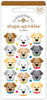 Doodlebug - Doggone Cute - Shape Sprinkles - Fur Babies