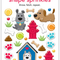 Doodlebug - Doggone Cute - Throw.Fetch.Repeat Shape Sprinkles - * NEW *