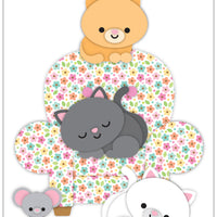 Doodlebug - Pretty Kitty - Cozy Kitties Doodle Cuts