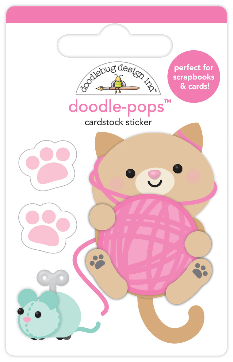 Doodlebug - Pretty Kitty - Playtime Doodle Pop - * NEW *
