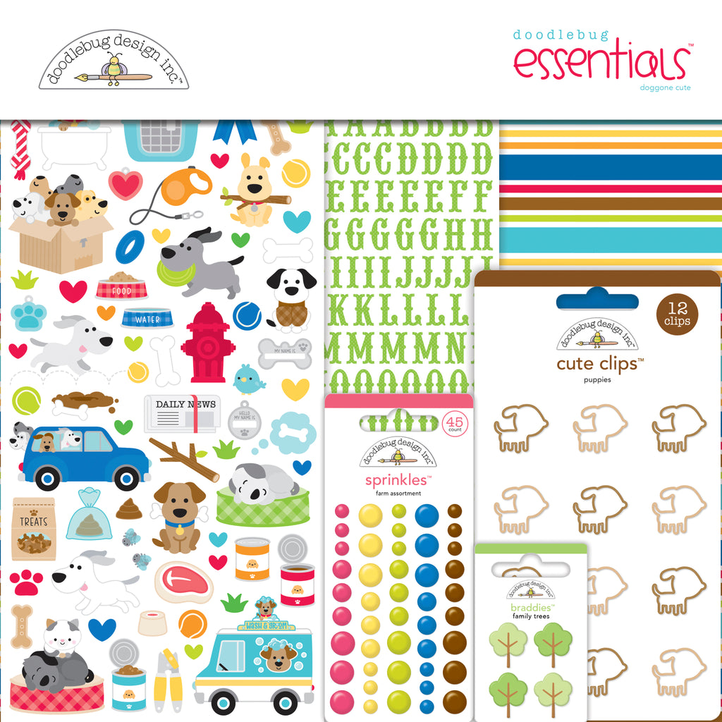 Doodlebug - Doggone Cute Essentials Kit - * NEW *