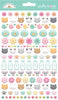 Doodlebug - Pretty Kitty - Puffy Icon Stickers