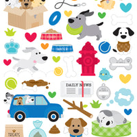 Doodlebug - Doggone Cute - Icon Stickers - * NEW *