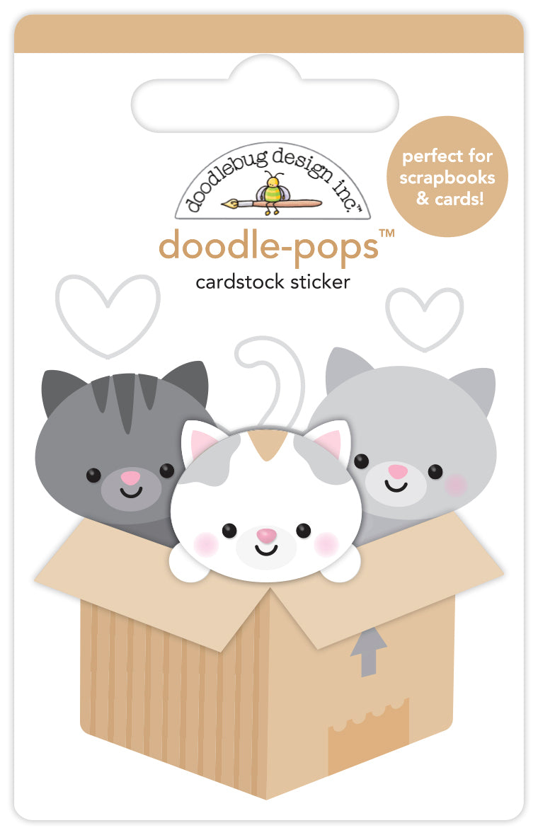 Doodlebug - Pretty Kitty - Kitty Litter Doodle Pop - * NEW *