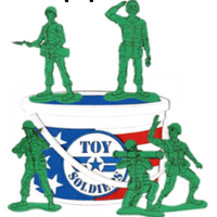 Toy Soldiers with Bucket