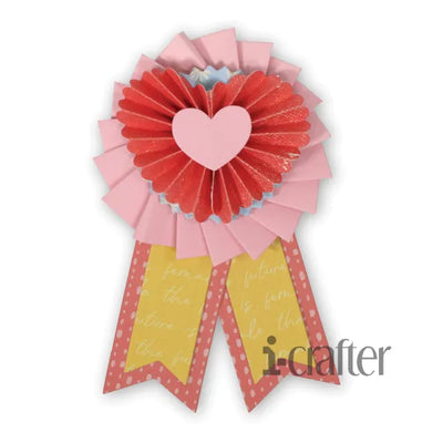 i-Crafter Ribbon Rosette, Valentines Add-on