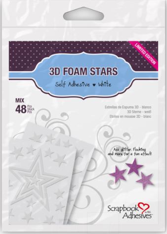 Scrapbook Adhesives - 3D Foam Stars
