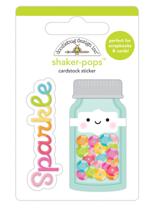 Doodlebug - Cute & Crafty - Sequin Jar Shaker-Pops