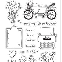 Doodlebug - Lots of Love - Love Notes Doodle Stamps (Coordinating)